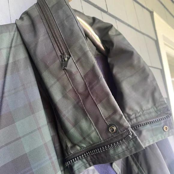 Vintage Polo Ralph Lauren Sport Blackwatch Plaid Lined Badge Field Jacket XL - Picture 3 of 7